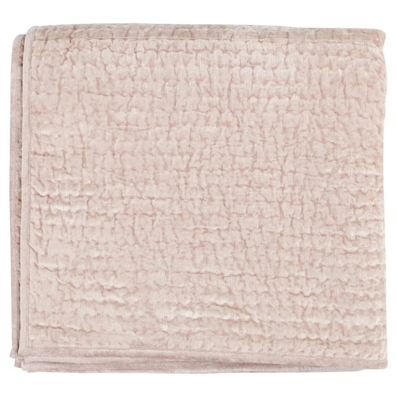 Saltoro Sherpi Lipa 92 x 96 Classic Handmade Queen Quilt with Polyfill and Cotton, Pink-